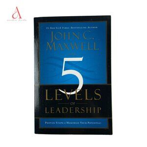 📚 3/$25 The 5 Levels of Leadership by John C. Maxwell | Paperback